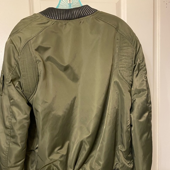 Motorcycle Jacket Black Arrow NEW Flight jacket style - Picture 6 of 7